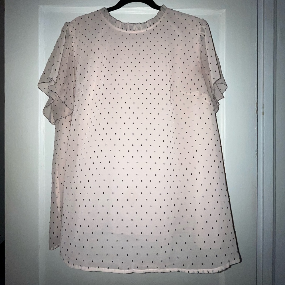 Loft Plus Light Pink Blouse 16
